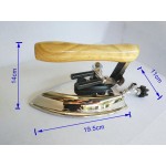 Wooden Handle Steam Iron (1.4kg)